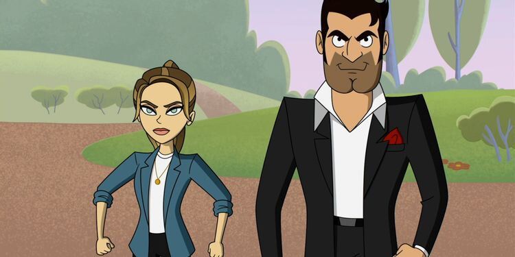 Lucifer 6, the first images from the animated episode of the Netflix series