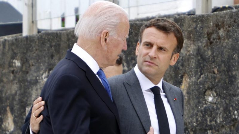 Macron and Biden settle a dispute over a deal with Australia

