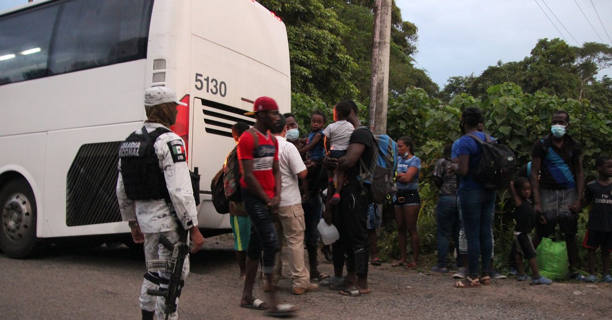 The International Organization for Migration is concerned about the situation of Haitian migrants at the Mexico-US border