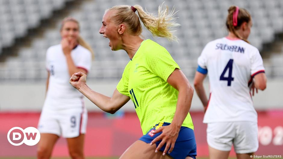 Women’s soccer: Sweden shocks world champion America |  Sports |  DW