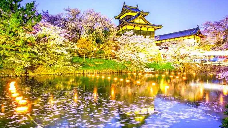 Japan: Japan has many tourist destinations.  Gardens like sushi, cherry, and sake in particular will get you hooked.  Here the value of our rupee is equal to 1.55 JPY. 