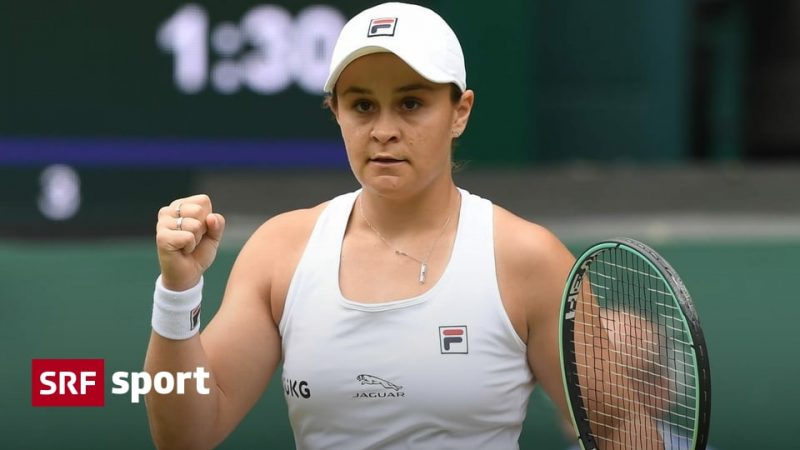 News from tennis - Australia should do without Barty - Sports

