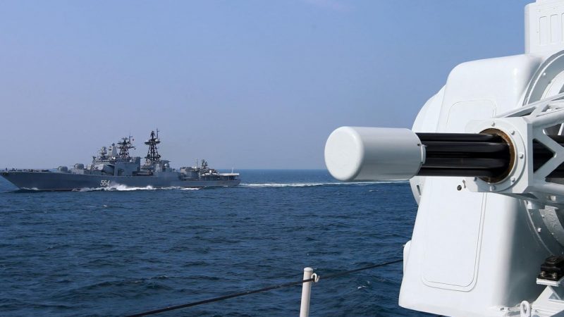 Beijing's threats to the British fleet


