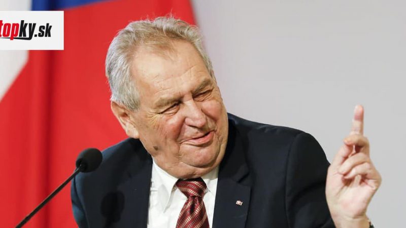 The Czech political world is clear: the last word in the elections will not be the voters, but President Zeman

