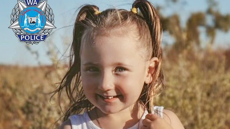 A four-year-old Australian girl has disappeared from her parents' tent

