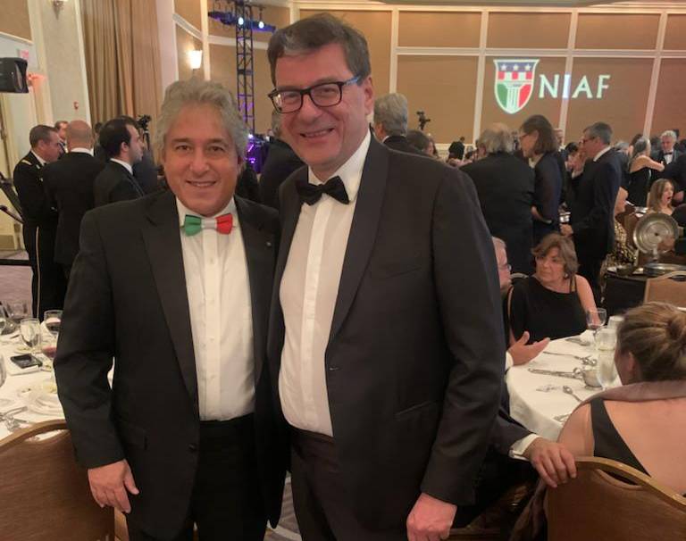 Italy – USA: Nayaf’s concert in Washington with Minister Giorgetti.  Among the winners, Fincantieri CEO Giuseppe Bono