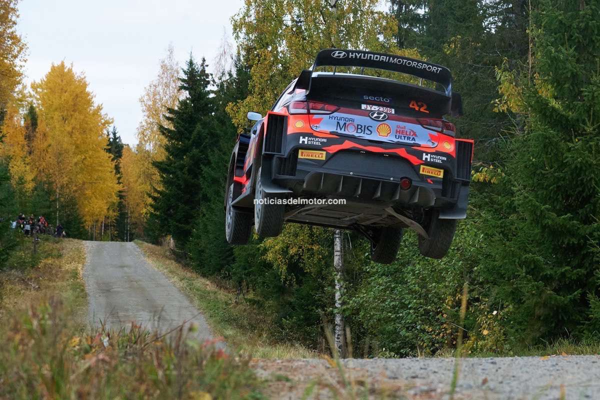 Hyundai’s double podium in Rally Finland