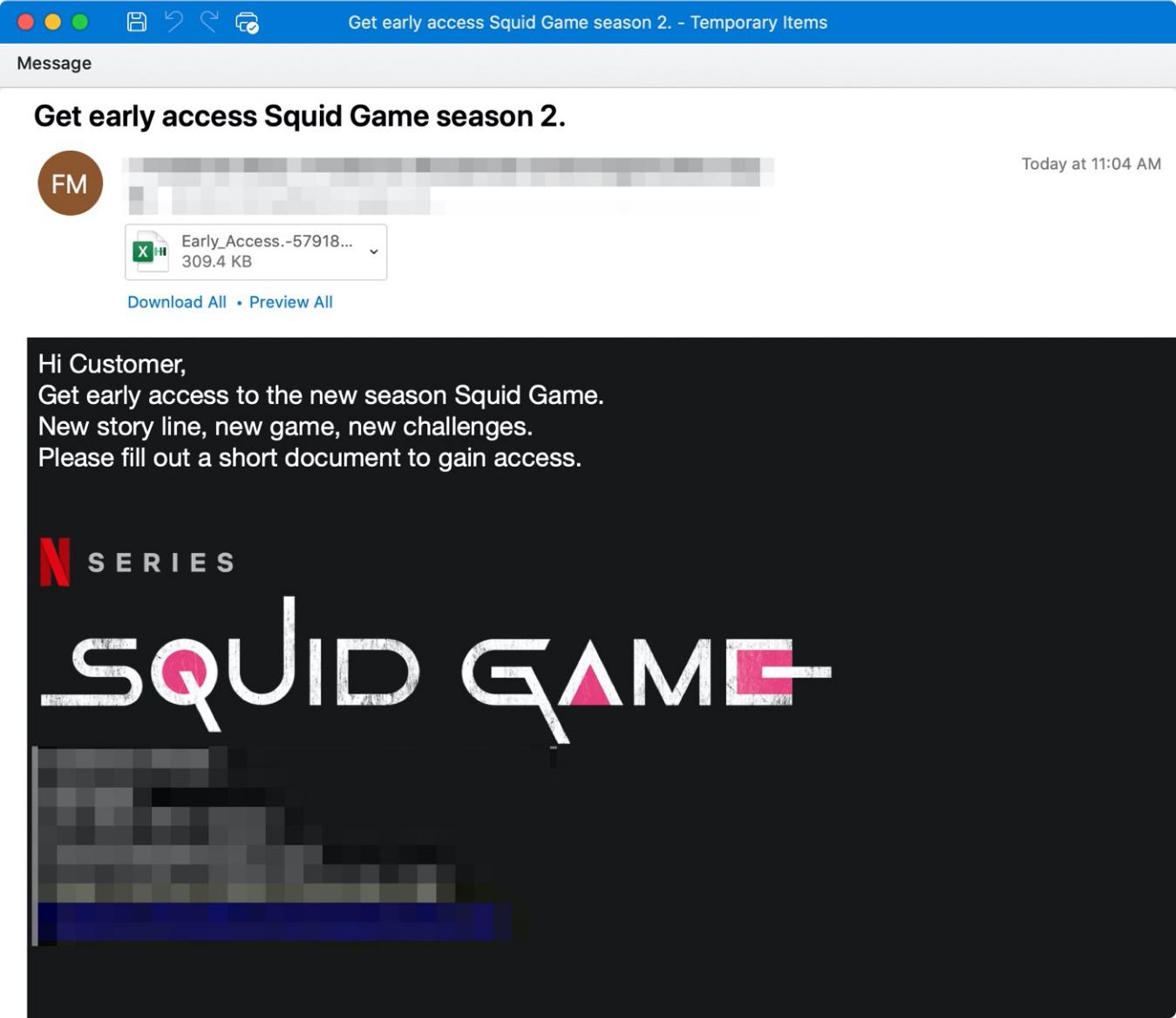 Squid: New malware campaign takes advantage of Netflix series