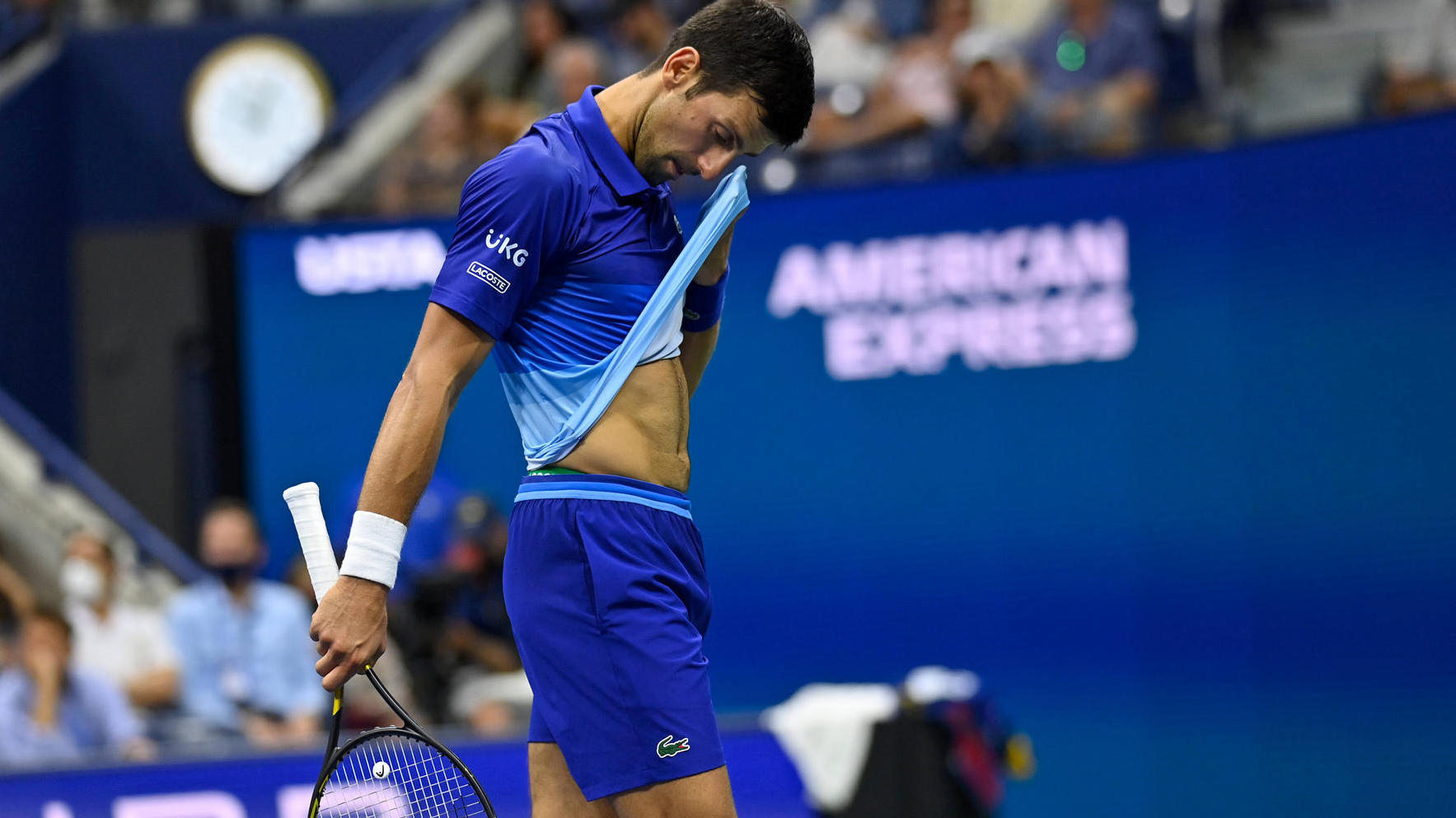 Because of the vaccination case – the tennis star before the end of the Australian Open?