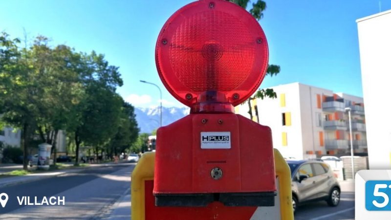 Construction sites: These streets in Villach will soon be closed in 5 minutes

