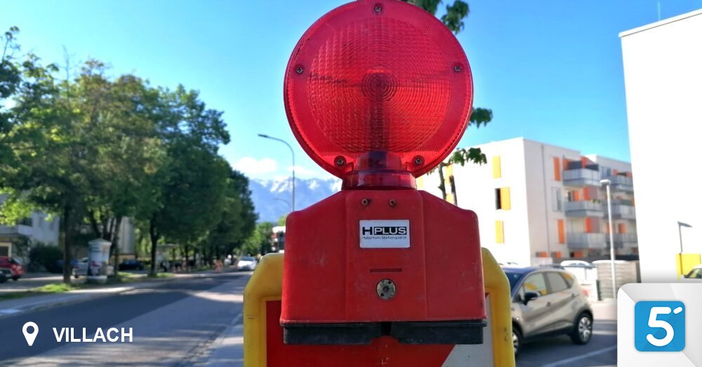 Construction sites: These streets in Villach will soon be closed in 5 minutes