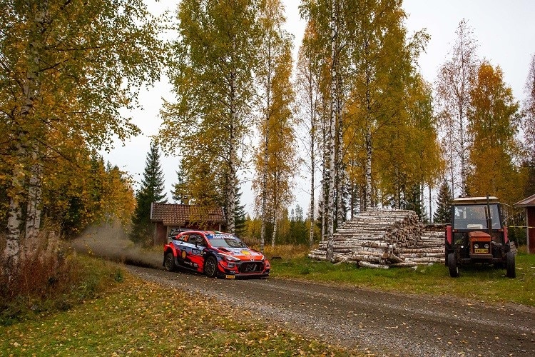 Finland: Hyundai’s two-stroke in the Toyota / WRC . region