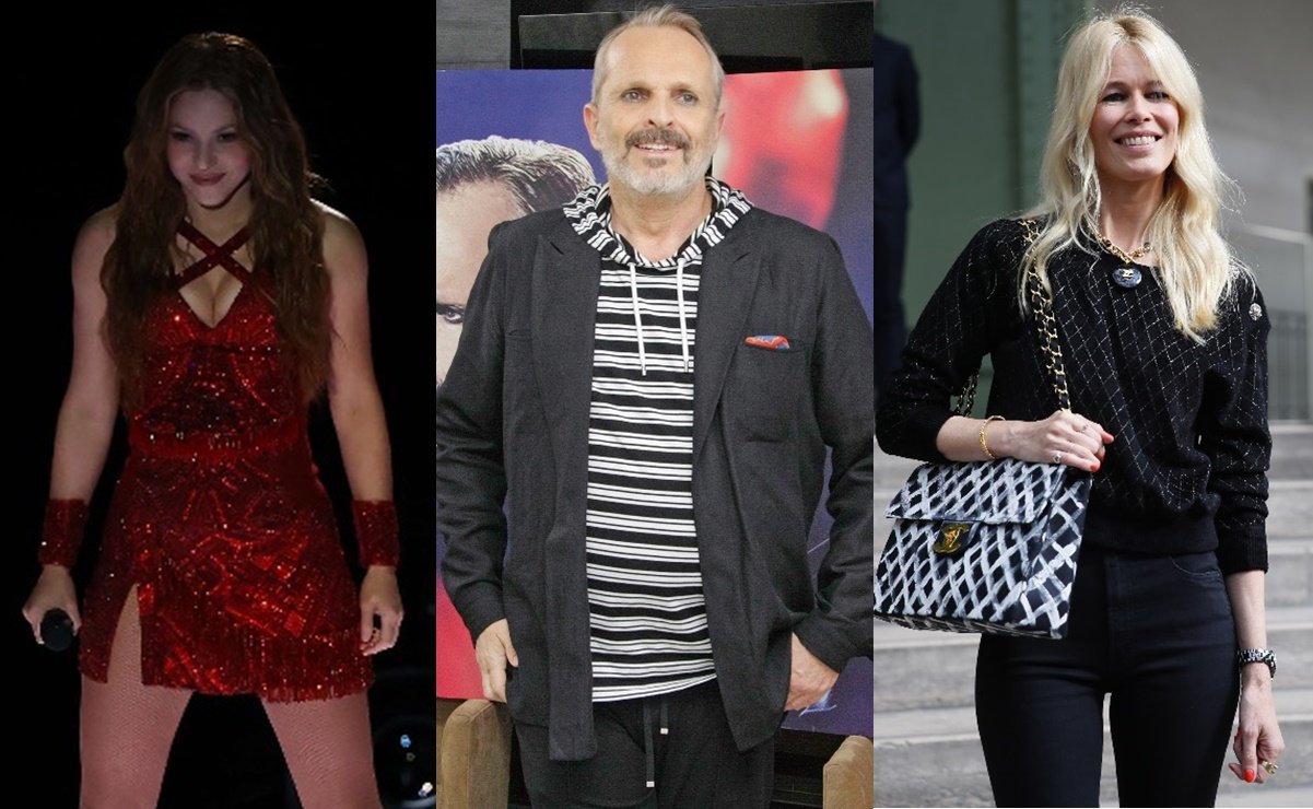 Shakira Miguel Bosé and Claudia Schiffer join the list