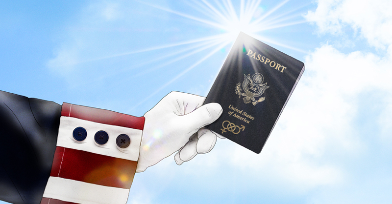 The US adds the “X” gender to its passport for non-binary people