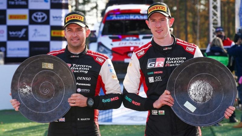 Toyota Gazoo Racing wins the Finland Rally and takes the drivers title on PortalAutomotriz.com

