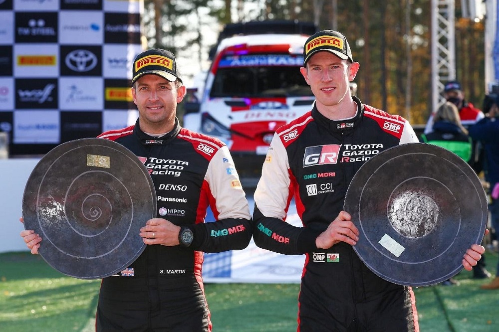 Toyota Gazoo Racing wins the Finland Rally and takes the drivers title on PortalAutomotriz.com