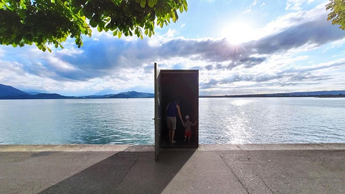 Where does the ‘magic’ door lead to Lake Zug in Switzerland?  |  life
