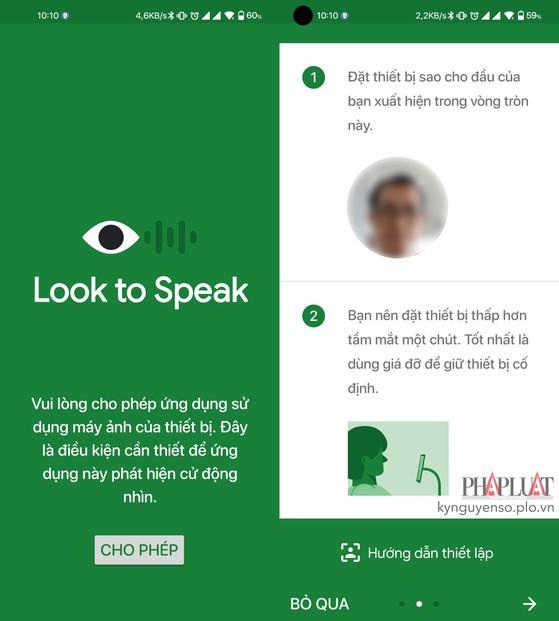 A unique application that allows users to speak with their eyes - 2
