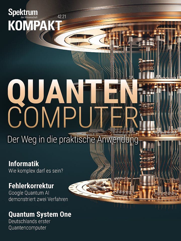 Spectrum compression: quantum computers - the path to practical application