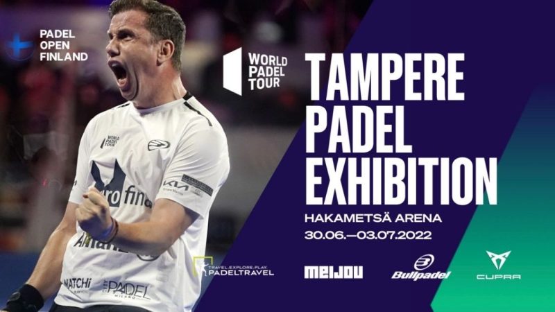 Tampere Fair, the first Finnish tour of the Padel World Tour

