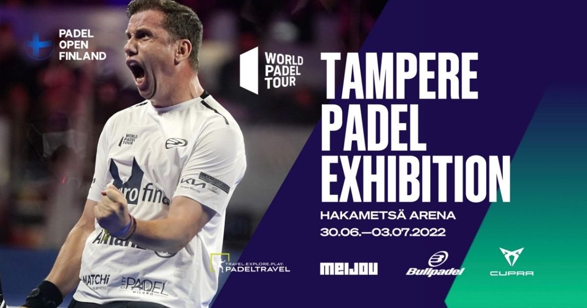 Tampere Fair, the first Finnish tour of the Padel World Tour