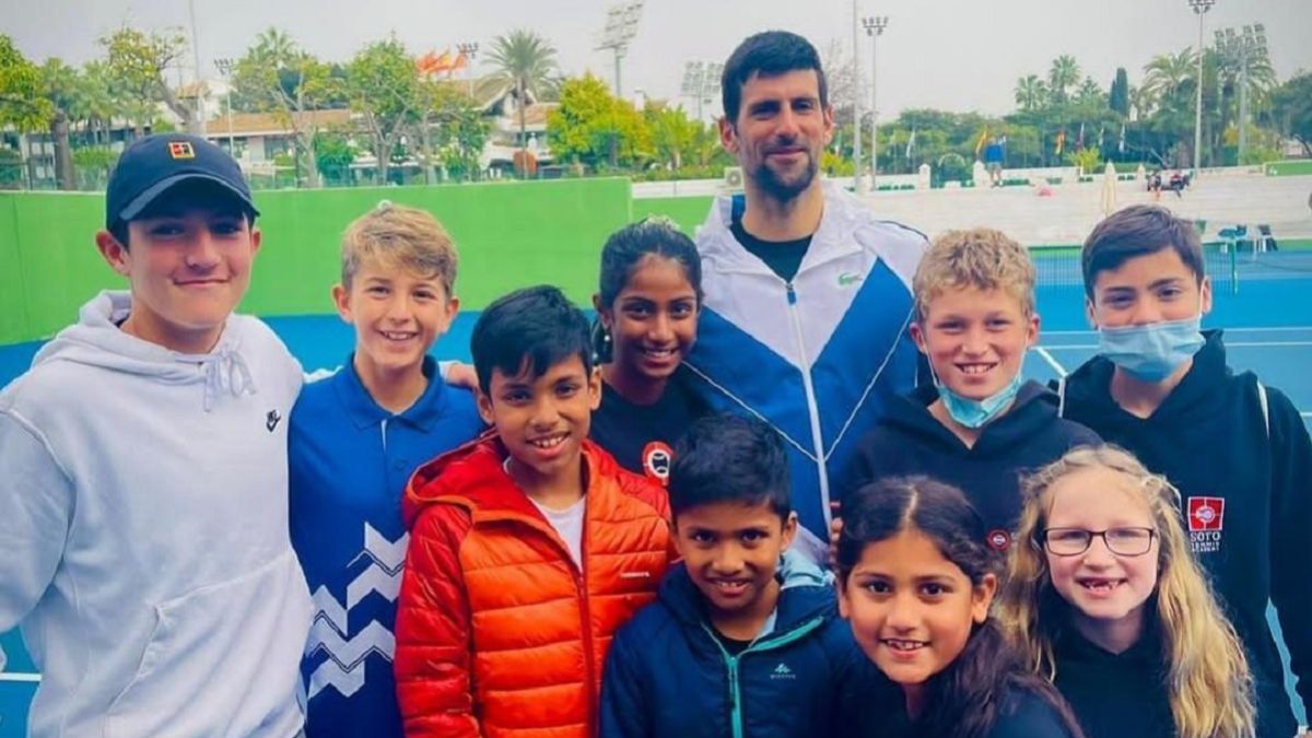 Djokovic is training in Marbella… to prepare for Australia?