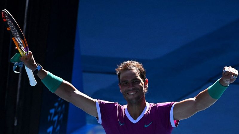Nadal settles into the quarter-finals in Australia

