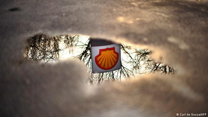 The Shell logo can be seen among the cloud