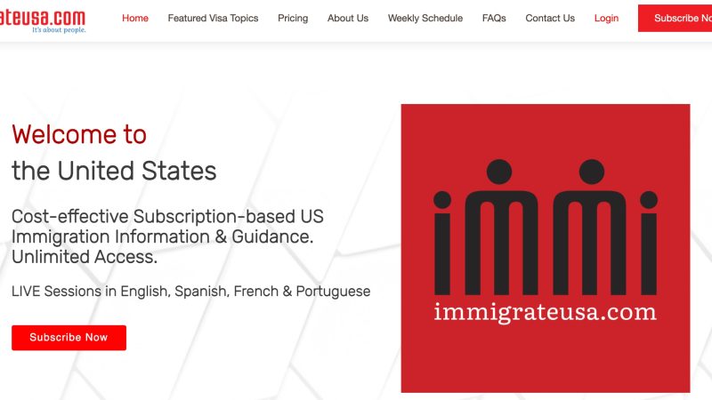 The new platform for all US immigration and visa procedures

