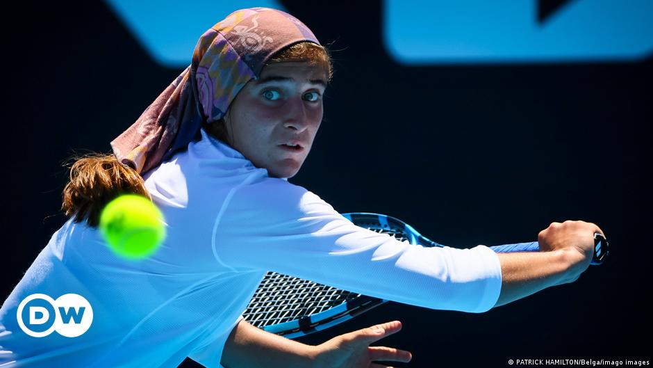 Iran’s Mishkat Al-Zahra makes tennis history |  Sports |  DW