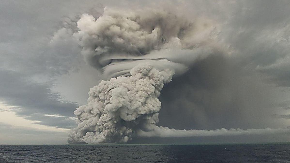 Volcanology: the eruption of the Tonga volcano that will make history