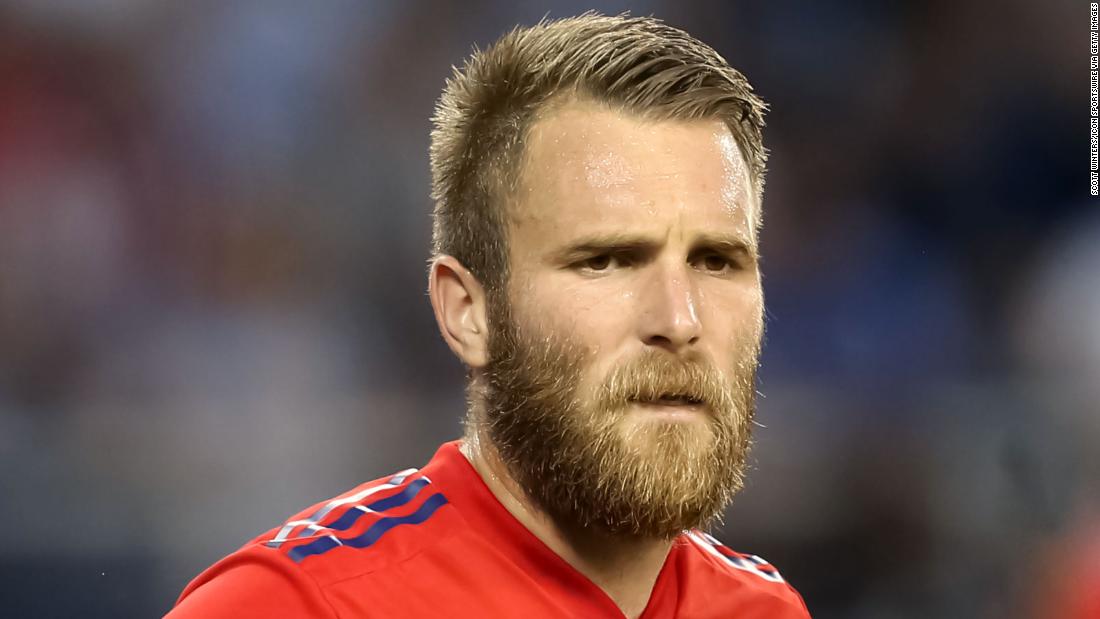 L. A. Galaxy broke up with a player whose wife was posting offensive Instagram posts
