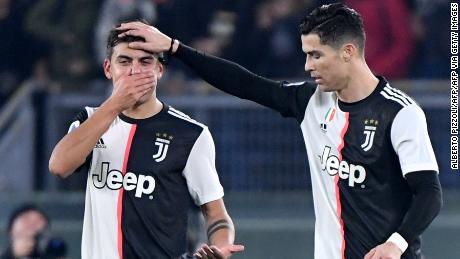 The duo of Paul Dybala and Cristiano Ronaldo make up Juventus & # 39; star line.