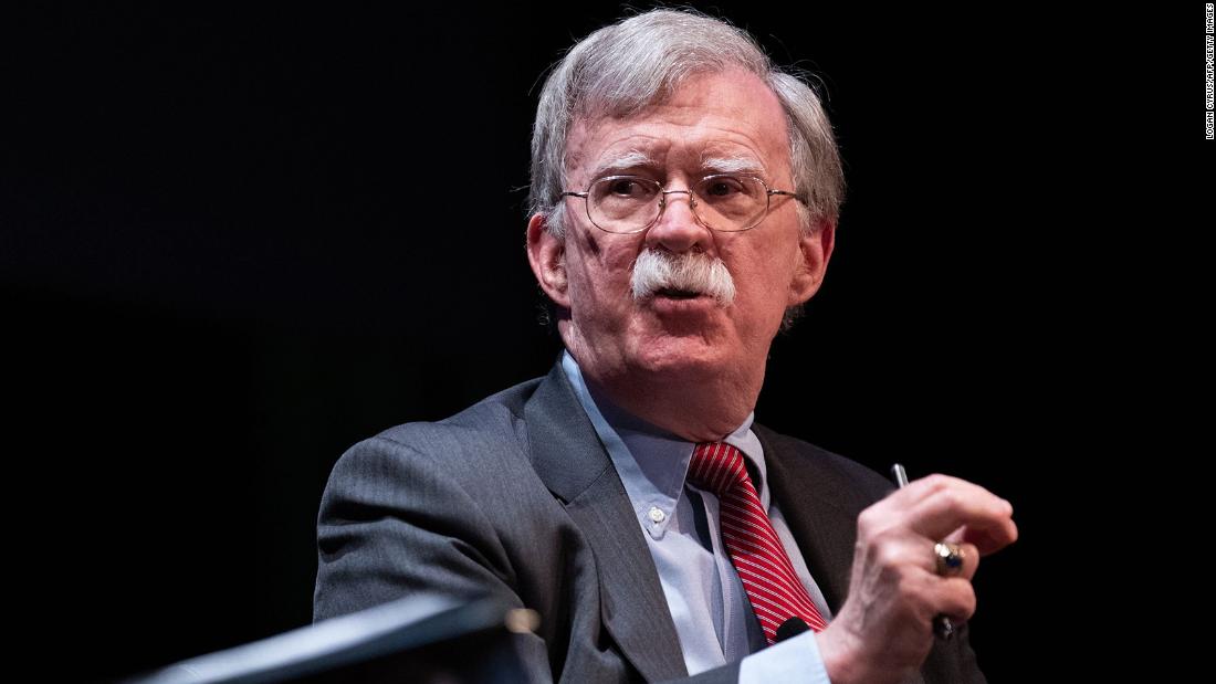 The Trump administration is suing Bolton over the book dispute