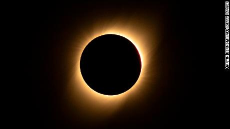 Stunning photos of solar eclipses over South America