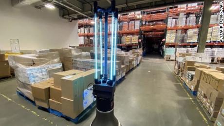 A robot designed by MIT can disinfect a warehouse floor in 30 minutes - and one day it can be employed in shops and schools