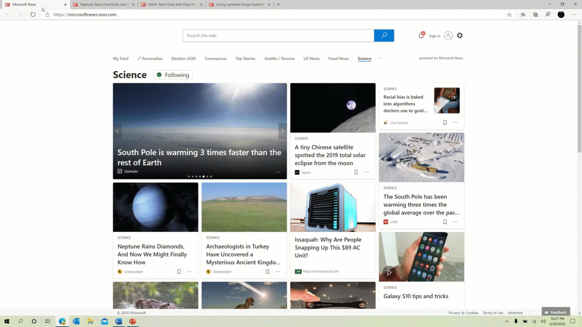 Edge Treating Browser Tabs as Independent Windows Is Interesting