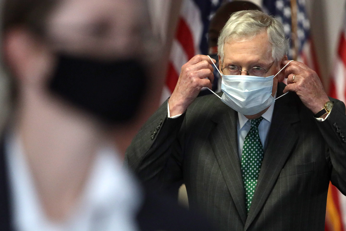 Endangered GOP senators less than stress as Senate considers new coronavirus steps
