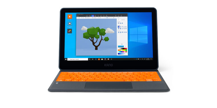 It is modular, it is inexpensive, it operates Windows—it’s the $300 Kano tablet Laptop