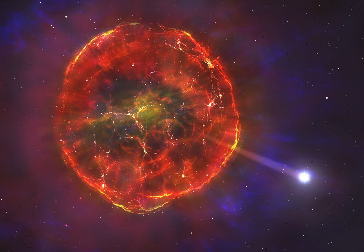 'Partial supernova' blasts white dwarf star across the Milky Way