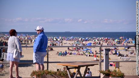 Beaches and bars are closed to prevent crowds during the fourth weekend in July