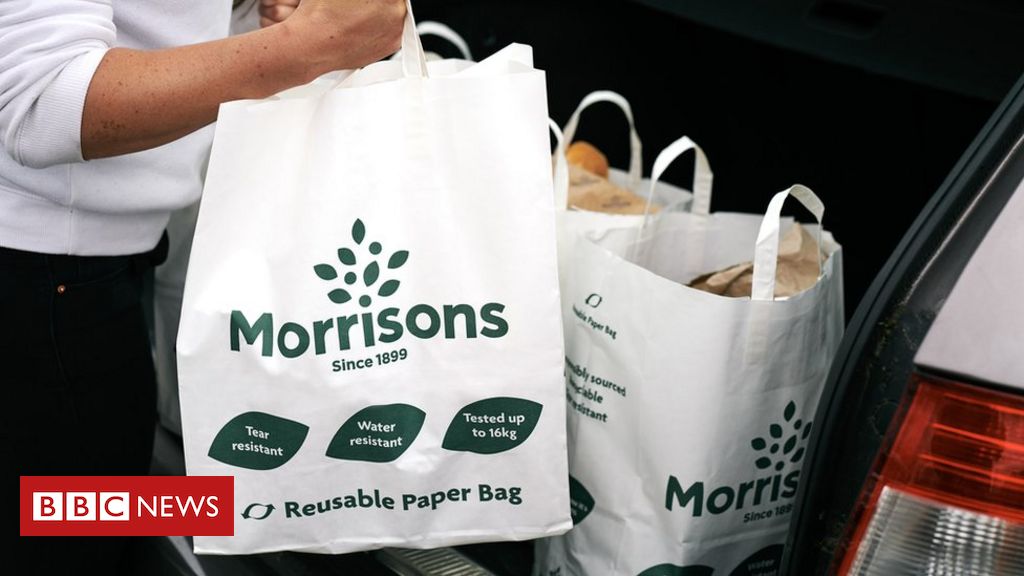 Morrisons considers ditching all ‘bags for life’ for paper