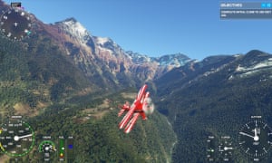 A quick jaunt around the Himalayas ... Flight Simulator.