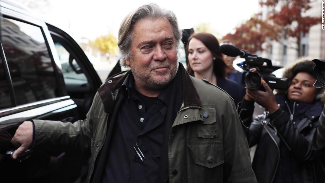 Steve Bannon, 3 others charged with fraud in border wall fundraising marketing campaign