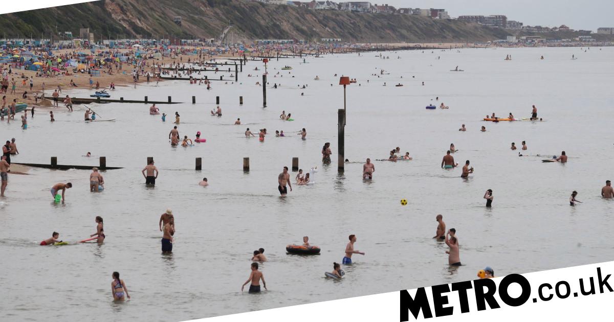A 9-year-old child was tested for HIV after a finger was pricked with a needle on a UK beach