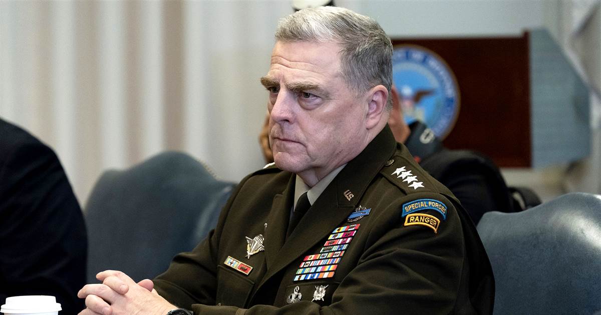 All Army Joint Chiefs of Staff have been placed in quarantine after the Admiral’s tests positive