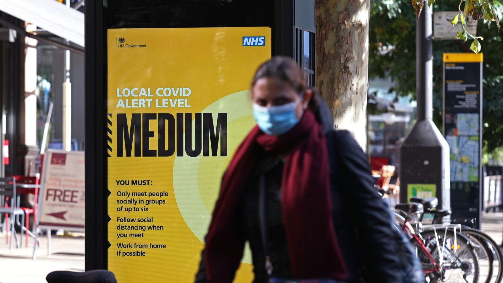 Coronavirus: New COVID-19 restrictions affect more than half of England’s population |  UK News