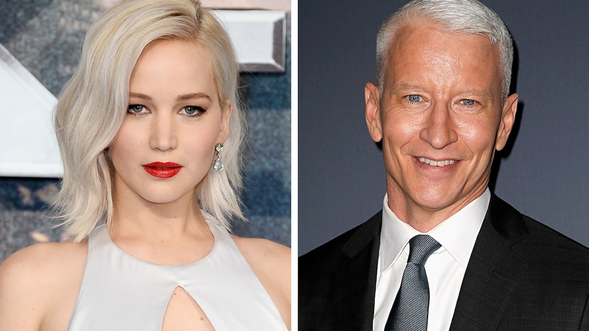 Why Jennifer Lawrence Anderson Cooper ran into a Christmas party