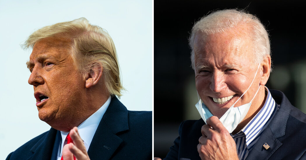 With just over a week since Election Day, Trump and Biden are shutting down the interventions in “60 minutes.”