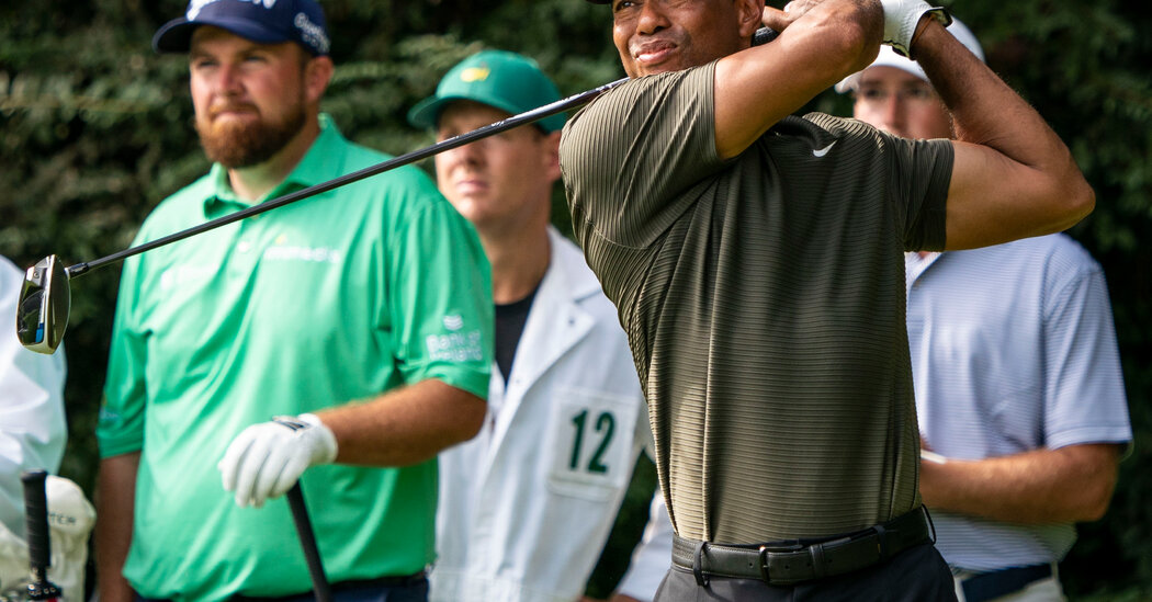 2020 Masters: Tiger Woods leads Paul Casey with three shots
